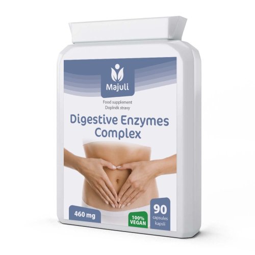 Majuli Emésztőenzim Komplex 460 mg 90 kapszula VEGÁN