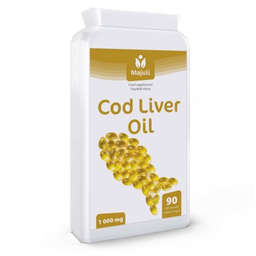 Majuli Olej z tresčích jater 1 000 mg 90 kapslí