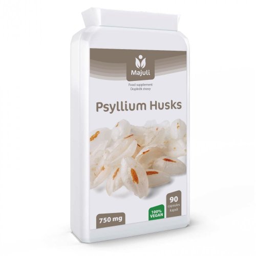 Majuli Psyllium 750 mg 90 kapslí VEGAN
