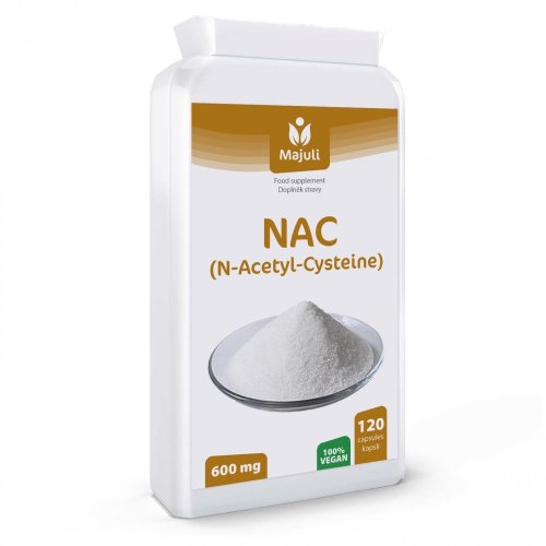 Majuli NAC (N-Acetyl-Cysteín) 600 mg 120 kapsúl VEGÁN