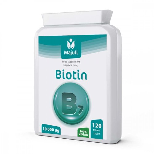 Majuli Biotin 10000 µg 120 tabletta VEGÁN
