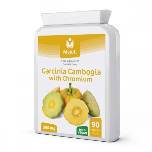 Majuli Garcinia kambodžská Komplex 500 mg 90 kapsúl VEGÁN