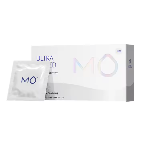 MO Ultra Ribbed - Extra bordázott óvszerek (10 db)