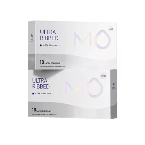 MO Ultra Ribbed - Extra bordázott óvszerek (10 db)