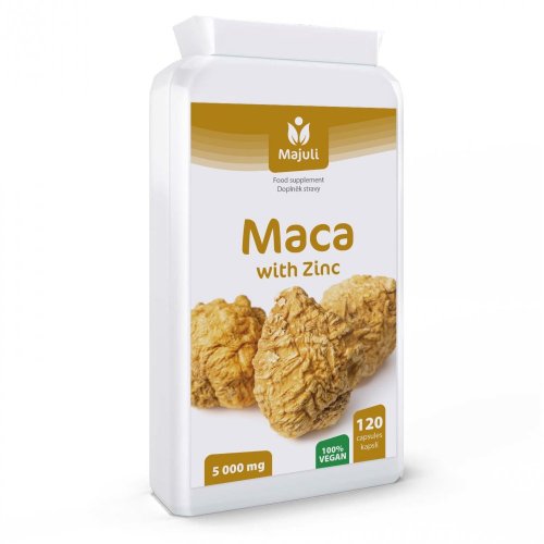 Majuli Maca so zinkom 5 000 mg 120 kapsúl VEGÁN