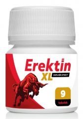 Erectin XL na zväčšenie erekcie 9 kapsúl